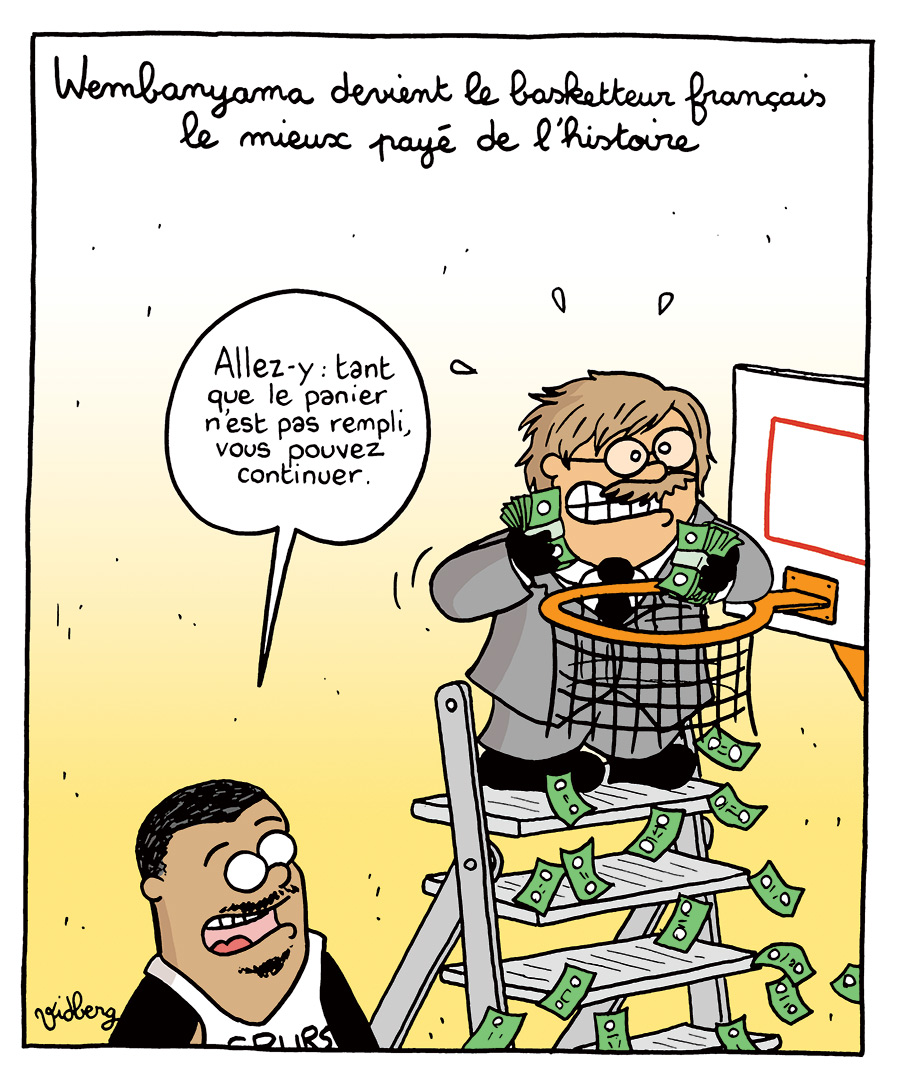 Wembanyama, le basketteur français le mieux payé